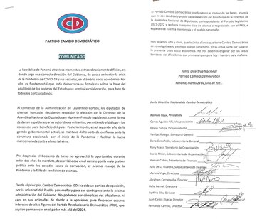 La junta directiva y la bancada de CD, enfrentados por el apoyo a Crispiano Adames