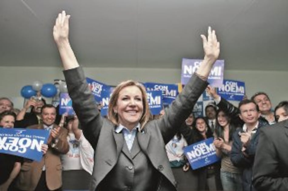 Sanín se convierte en candidata presidencial