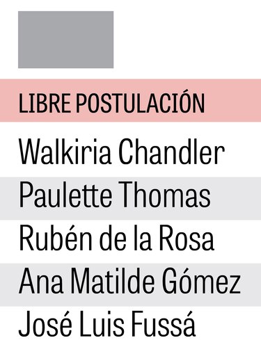 Estos son los candidatos a diputados que competirán por las cinco curules en el circuito 8-3