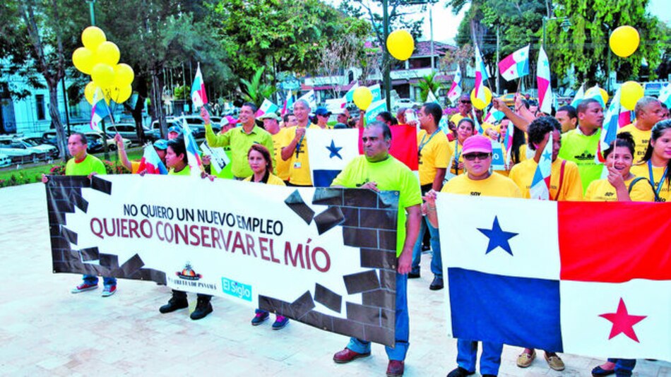 Protestan para exigir una solución a la situación del grupo GESE