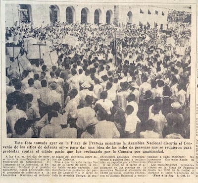 La policía nos tiró caballos, nosotros canicas: la protesta por el Filós Hines