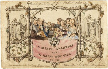 Quién fue Henry Cole, el filántropo inglés que inventó las tarjetas de Navidad para ‘no quedar como un maleducado’