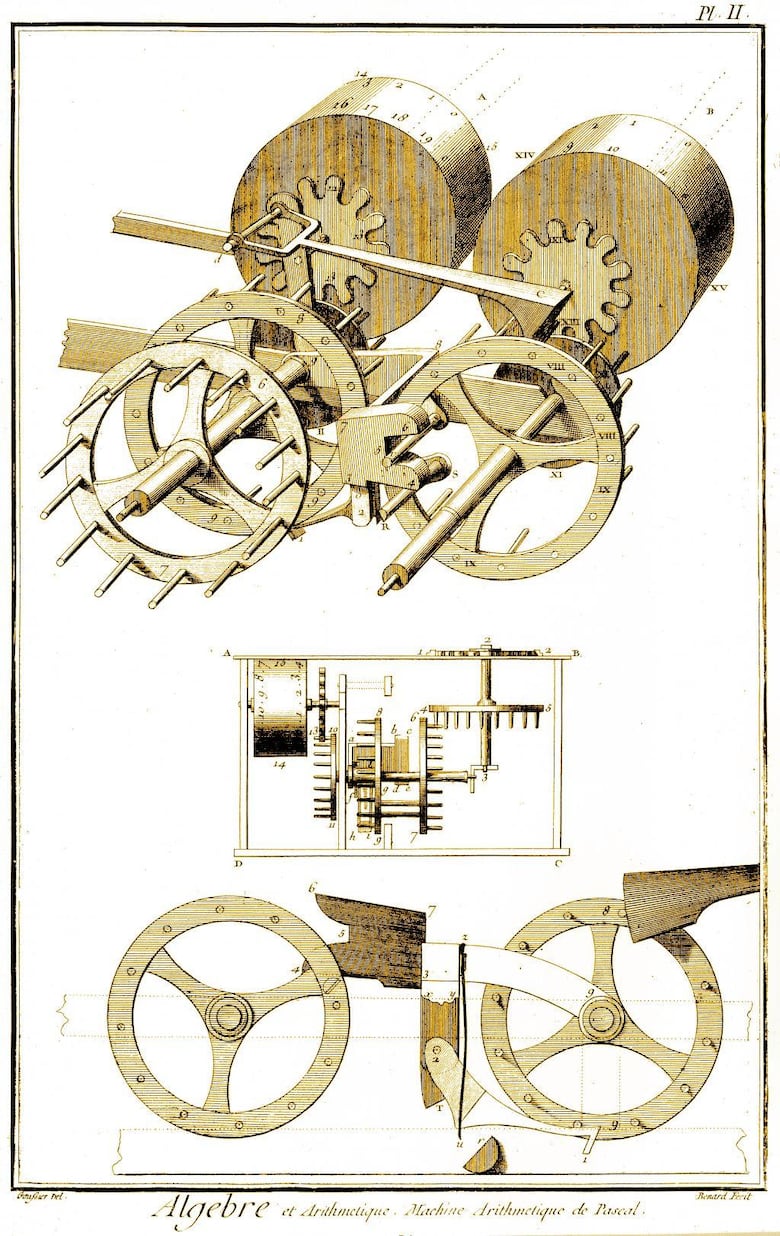 Qué es la pascalina, "el primer intento de sustituir la mente humana por una máquina"