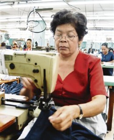 Difícil situación del sector textil