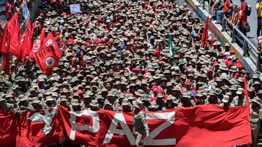 Seguidores de Maduro se movilizan en rechazo a informe de Bachelet