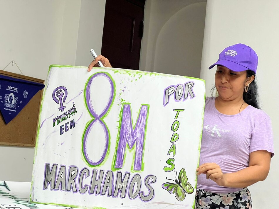 En marcha al 8M: las mujeres vuelven a las calles por una vida sin violencia y con oportunidades