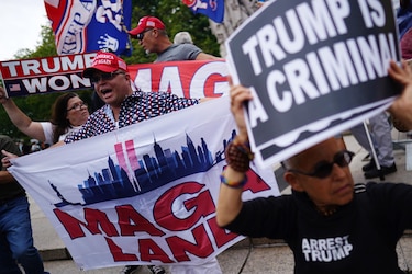 Trump se declara no culpable de intentar revertir los resultados de las elecciones de 2020