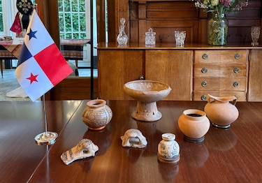 Panamá recupera piezas arqueológicas de mil años de antigüedad