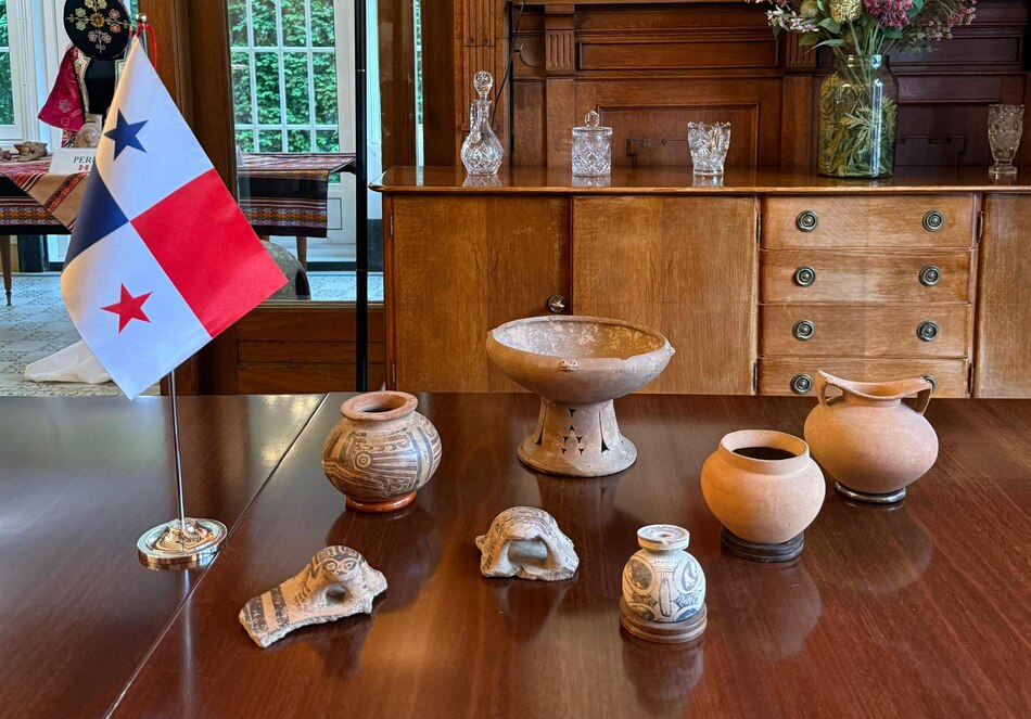 Panamá recupera piezas arqueológicas de mil años de antigüedad