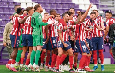El Atlético se lleva la loca liga española