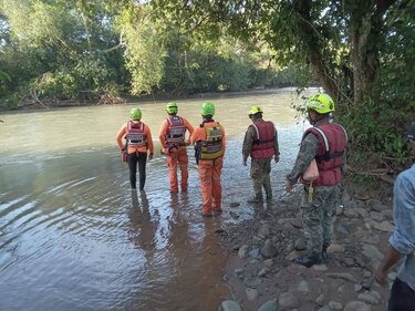 Recuperan el cuerpo de hombre que cayó al río Chorcha, Chiriquí
