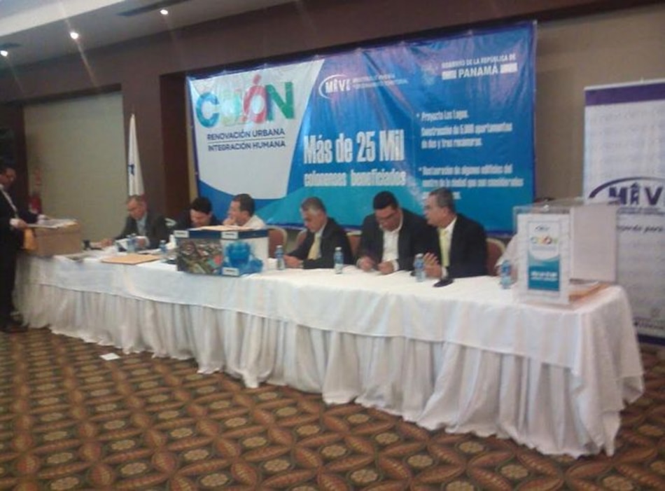 Tres consorcios presentan propuestas para reconstruir Colón