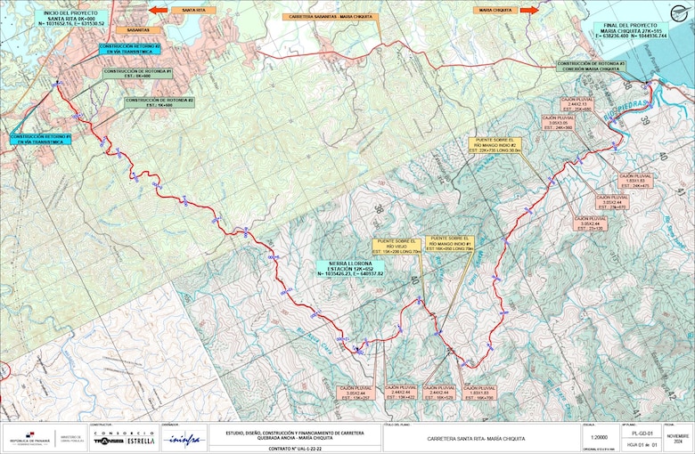Presentan Estudio de Impacto Ambiental del tramo Santa Rita – Sierra Llorona del Corredor del Caribe