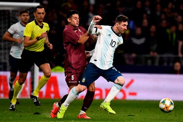 Venezuela estropea la vuelta de Messi con Argentina