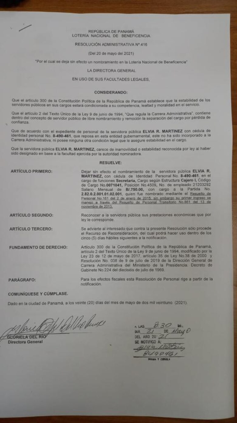 La Lotería despide a la hermana de un exfuncionario que ha denunciado anomalías en el cobro de premios