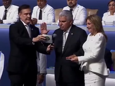 Minuto a minuto: Así transcurrió el acto de la investidura presidencial