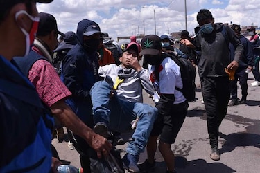 Organizaciones urgen el cese de la ‘represión’ policial en las protestas en Perú