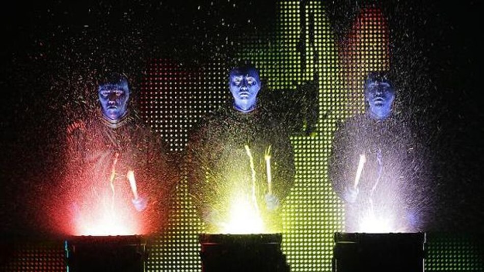 Blue Man Group, una visión muy azul