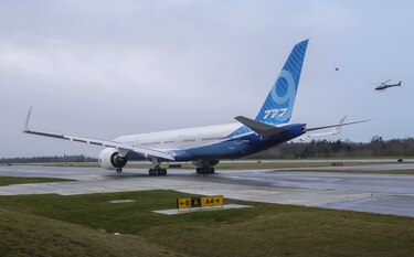 Despega desde Estados Unidos el Boeing 777X en su vuelo de estreno