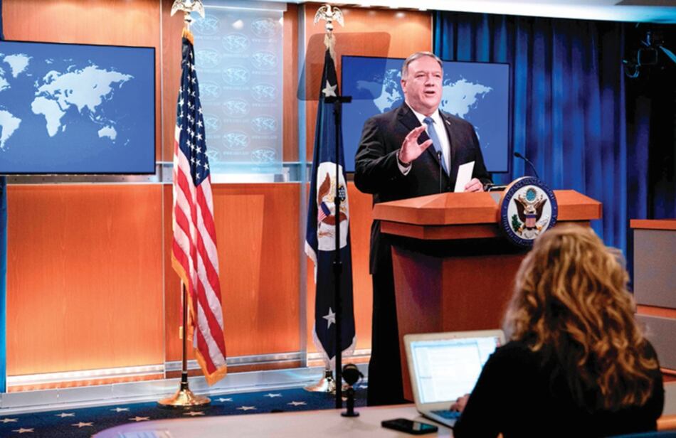 Tensa transición presidencial en EU