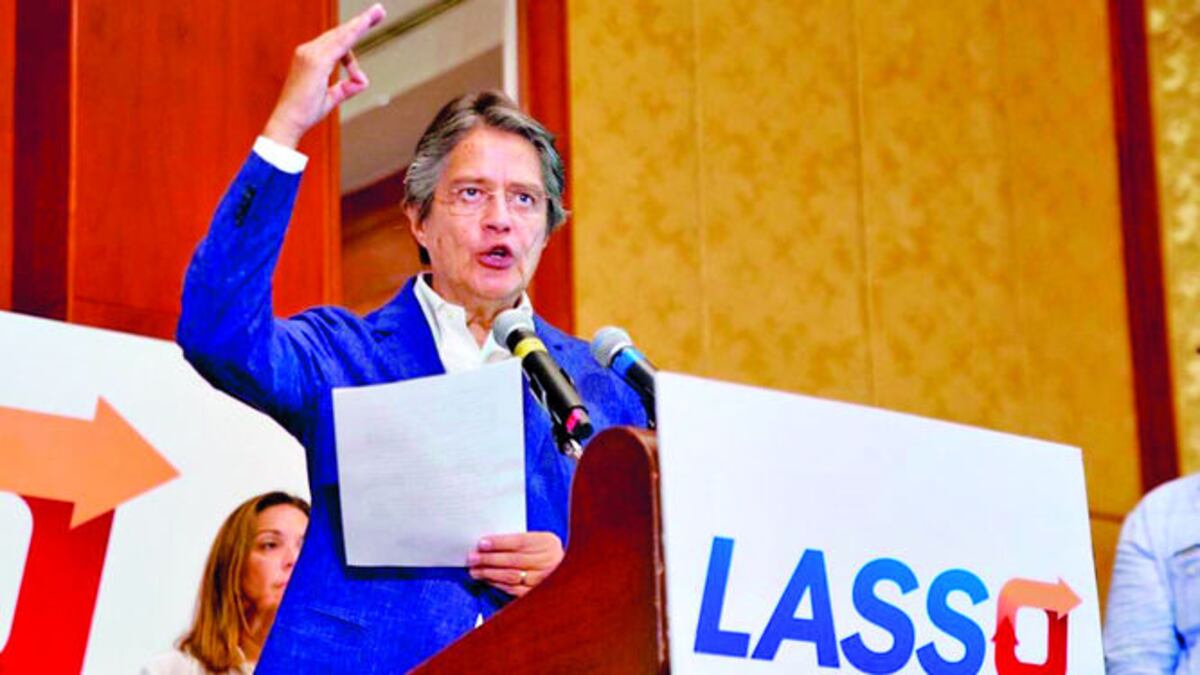Guillermo Lasso habría recibido, según el anuncio oficial del Consejo Nacional Electoral, 4 millones 828 mil 640 votos o el 48.84% de los sufragios. Tomada de @LassoGuillermo