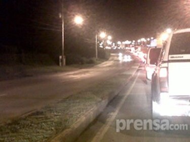 Choque cerca del estadio nacional causa tranque