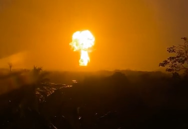 Volcán de lodo en San Juan de Urabá, Colombia, entra en erupción en Colombia