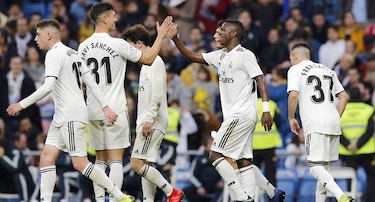 Dobletes de Isco y Asensio en goleada del Madrid en Copa del Rey