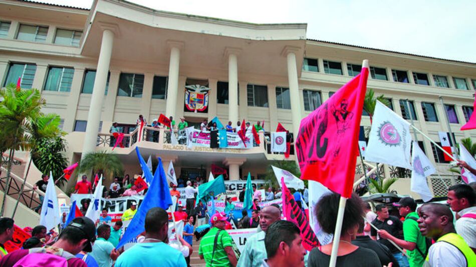 Grupos exigen justicia en la Corte Suprema de Justicia
