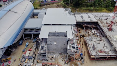 Nueva policlínica de Las Cumbres reporta un avance del 75%