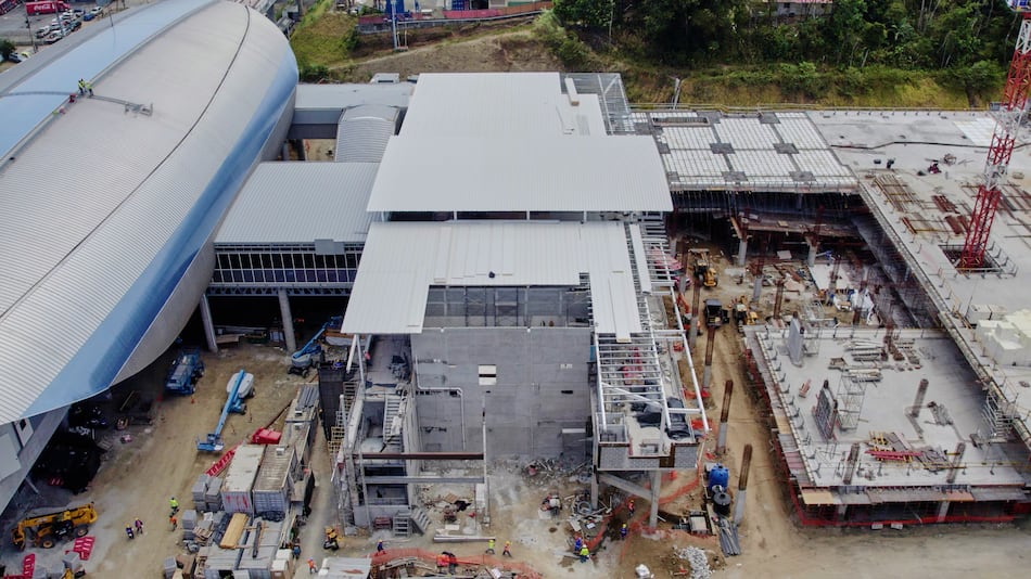 Nueva policlínica de Las Cumbres reporta un avance del 75%