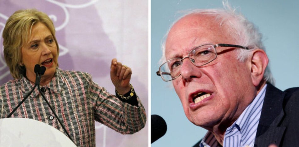 Clinton y Sanders se disputan el voto hispano en California