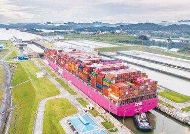 Canal de Panamá redujo 40 millones de toneladas de emisiones de CO2
