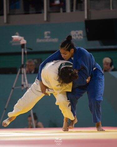 La panameña Kristine Jiménez hace historia para el judo panameño en París 2024