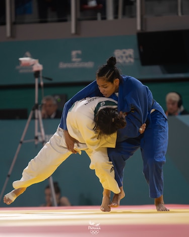 La panameña Kristine Jiménez hace historia para el judo panameño en París 2024