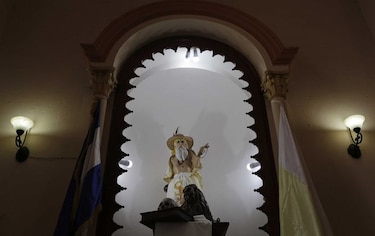 Un popular santo se declara en huelga y causa discordia en Nicaragua