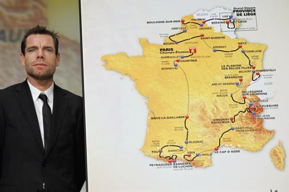 Recorrido del Tour de Francia 2012