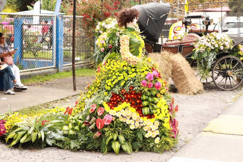 Un viaje por el color y el aroma de las flores que adornan las calles de Volcán
