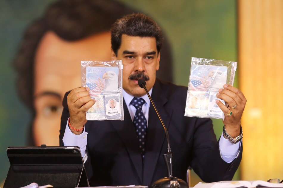 Maduro dice que estadounidenses detenidos serán juzgados en Venezuela