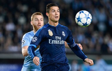 Real Madrid cumple en Suecia; Cristiano Ronaldo iguala récord de goles