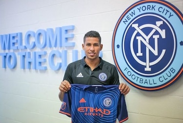 Miguel Camargo es presentado por el New York City