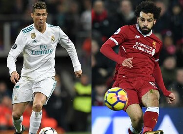 Cristiano Ronaldo frente a Salah, por la Champions y el Balón de Oro