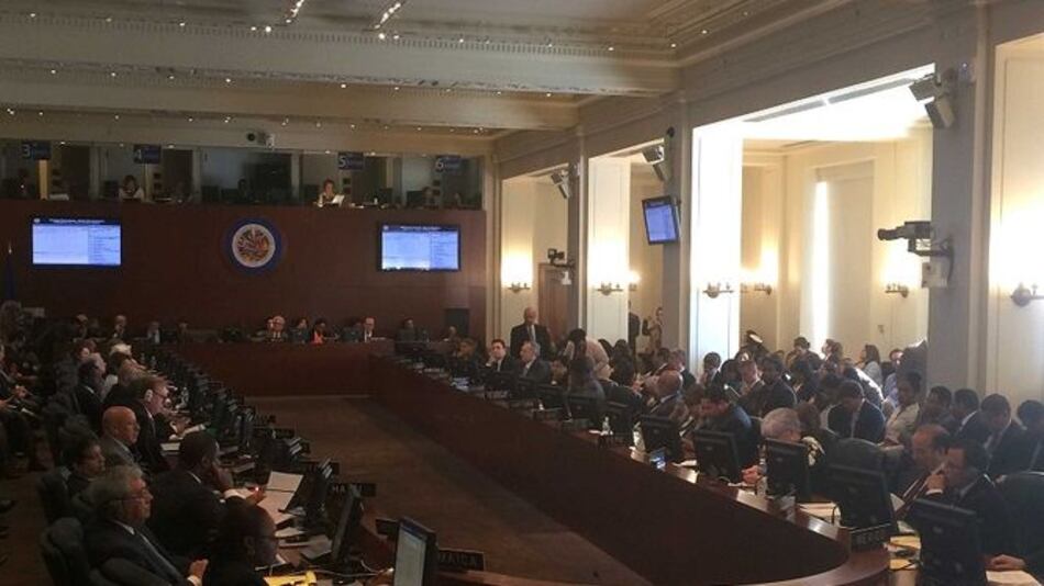 Miembros de la OEA analizan la situación en Venezuela