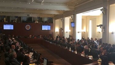 Miembros de la OEA analizan la situación en Venezuela