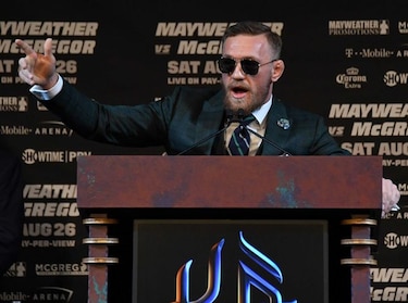 Conor McGregor pone a temblar a casas de apuestas