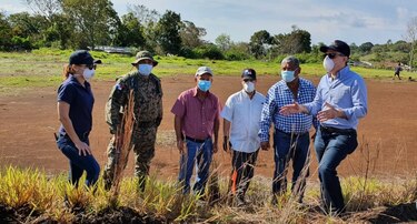 Canciller Ferrer inspecciona área donde fueron removidos los hitos; ‘Panamá hará respetar los límites fronterizos’, dijo