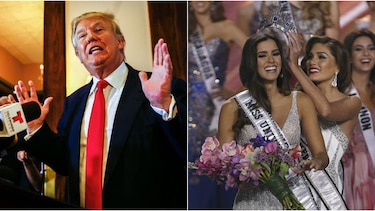 Donald Trump llama 'hipócrita' a Paulina Vega, actual Miss Universo