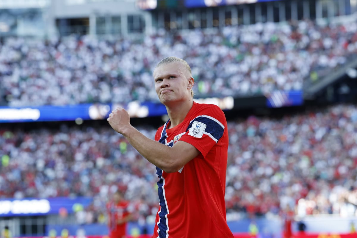 Debut soñado de Haaland en el regreso de Noruega al Mundial