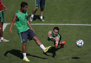 México tuvo que acudir al entrenamiento en taxi