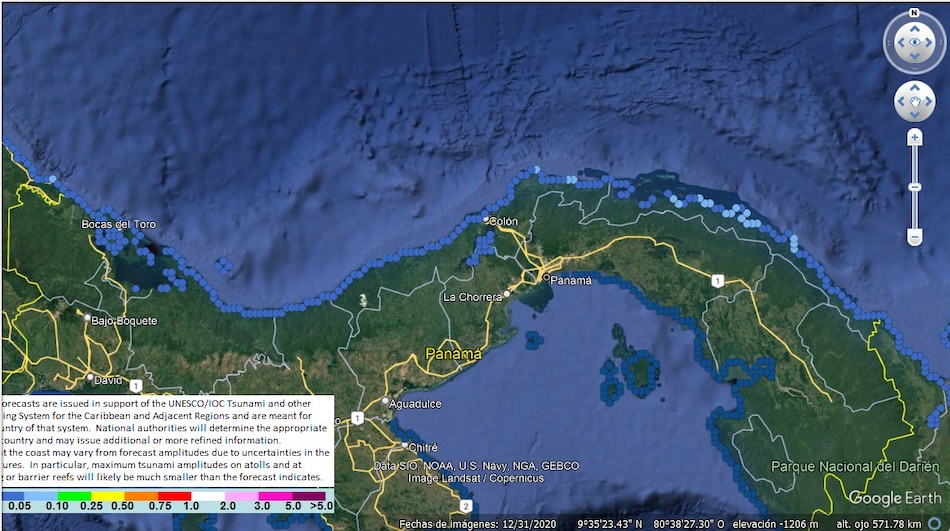 Descartan riesgo en Panamá tras sismo en el Caribe
